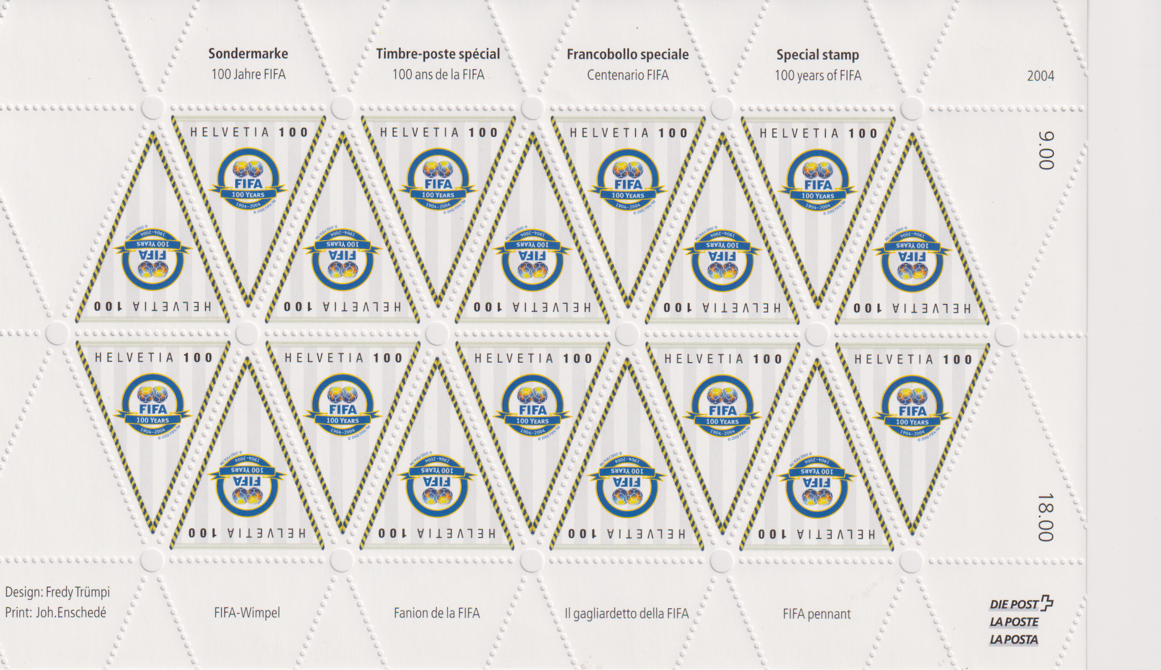 100 Jahre Welt Fussballverband