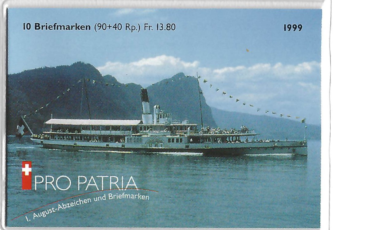 Pro Patria Markenheft 1999