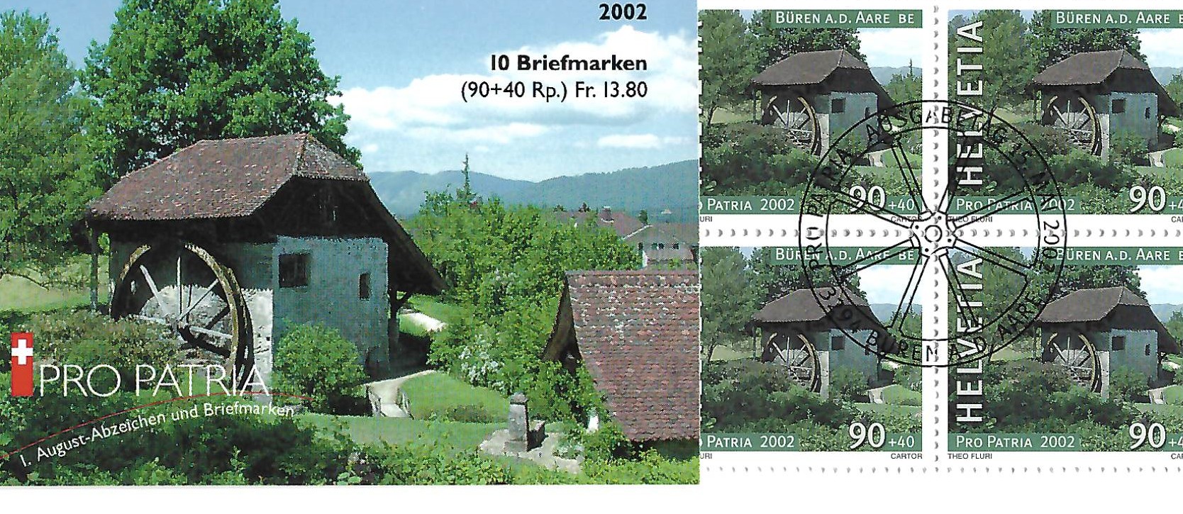 Pro Patria Markenheft 2002